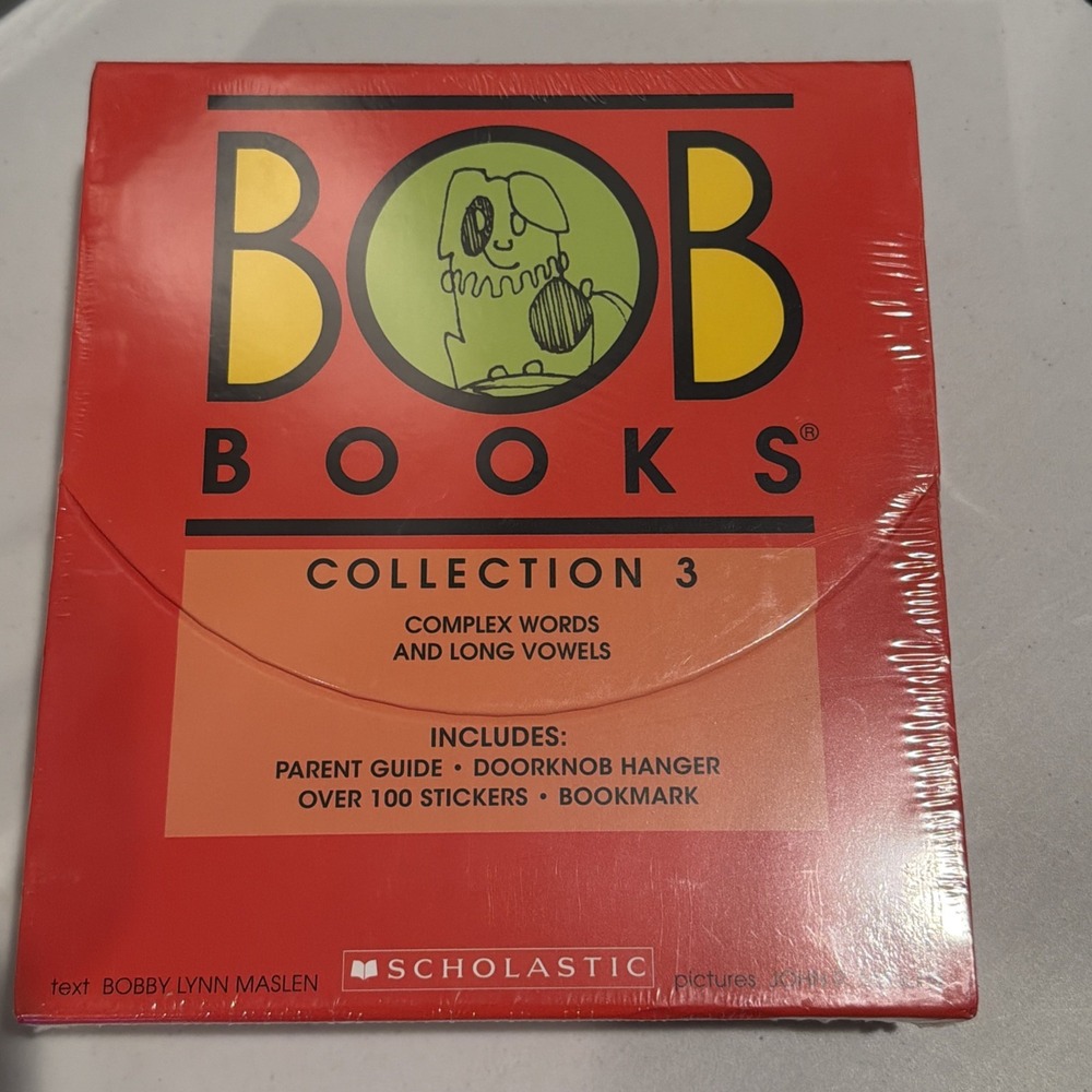 Bob Books Collection 3 Box Set Complex Words Long Vowels New Sealed Scholastic